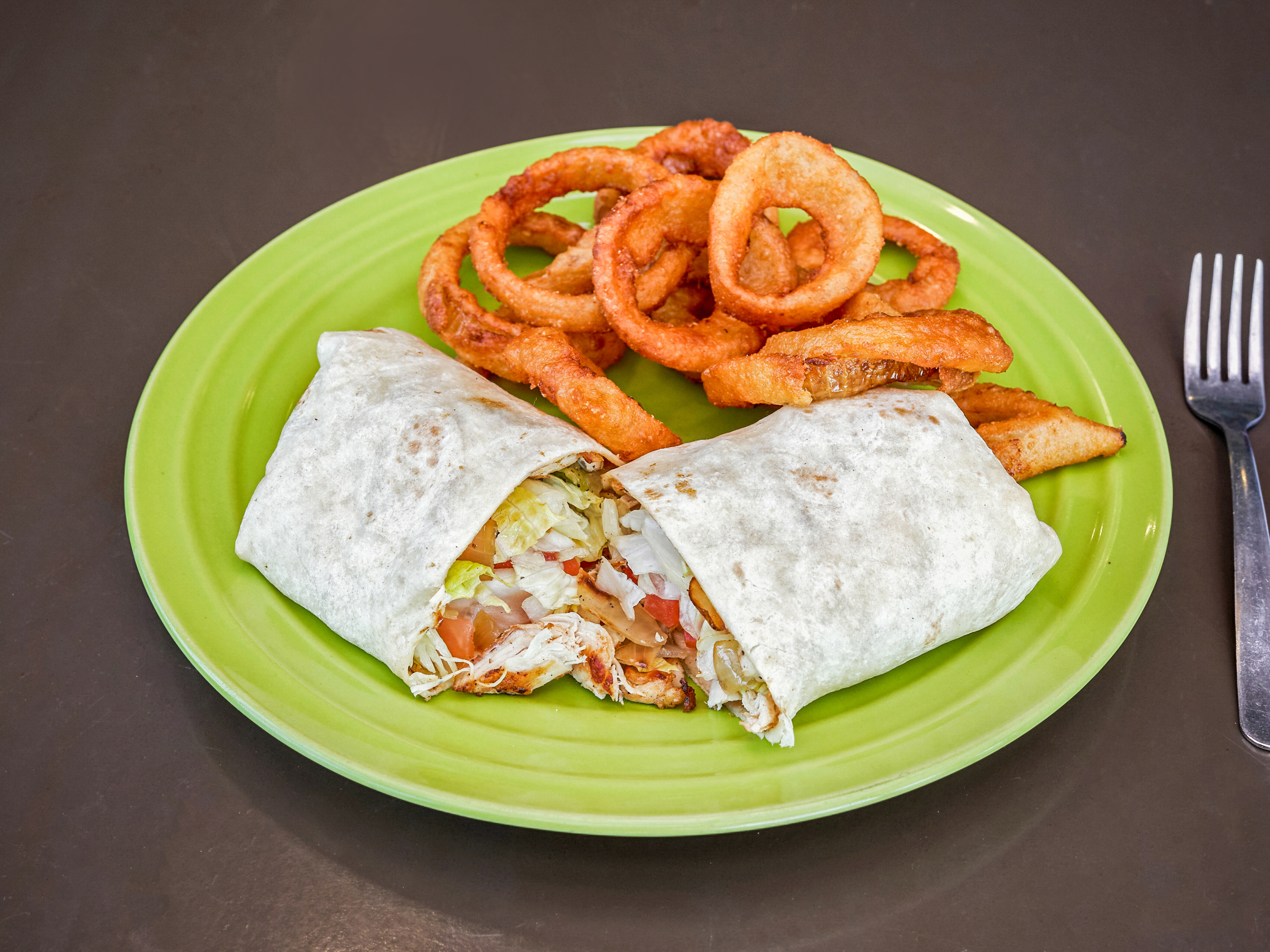 Order Buffalo Chicken Wrap food online from North Point Grill store, Winston-Salem on bringmethat.com