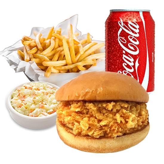 Order Golden Original Sandwich Combo food online from bb.q Chicken North Quincy, MA store, Quincy on bringmethat.com