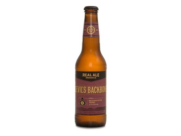 Order Real Ale Devil's Backbone - 6x 12oz Cans food online from American Spirits Beverage Co store, Dallas on bringmethat.com