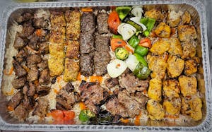 Order #27 Family Platter #3 For 10ppl food online from Jersey Kabob Platter & Pizza store, Monroe Township on bringmethat.com