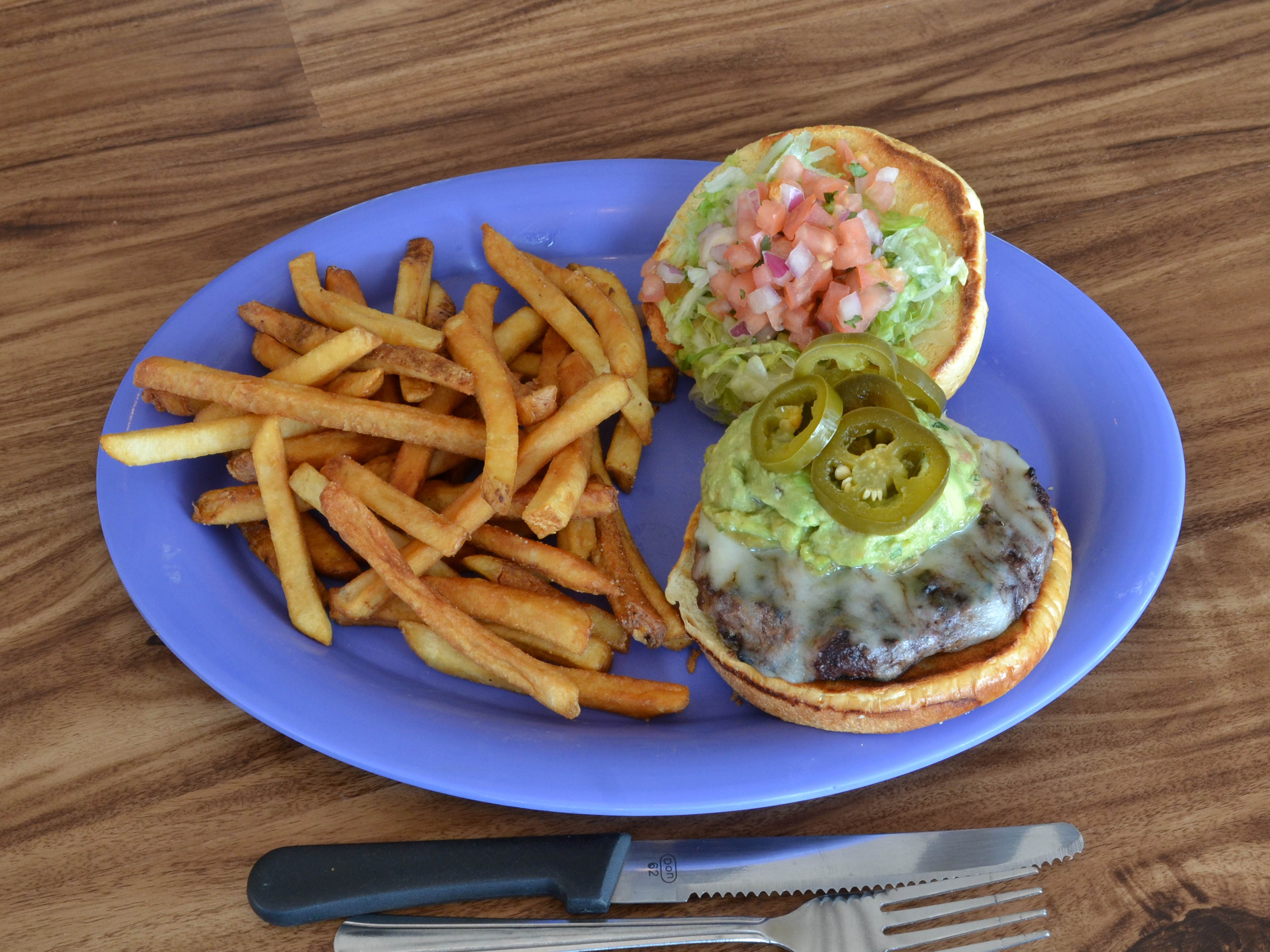 Order Baja Burger food online from Adobe Gila store, Rosemont on bringmethat.com