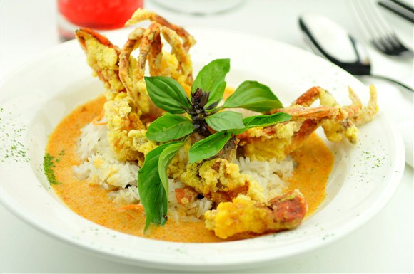 Order Soft Shell Crabs food online from Satto Thai And Sushi store, Atlanta on bringmethat.com