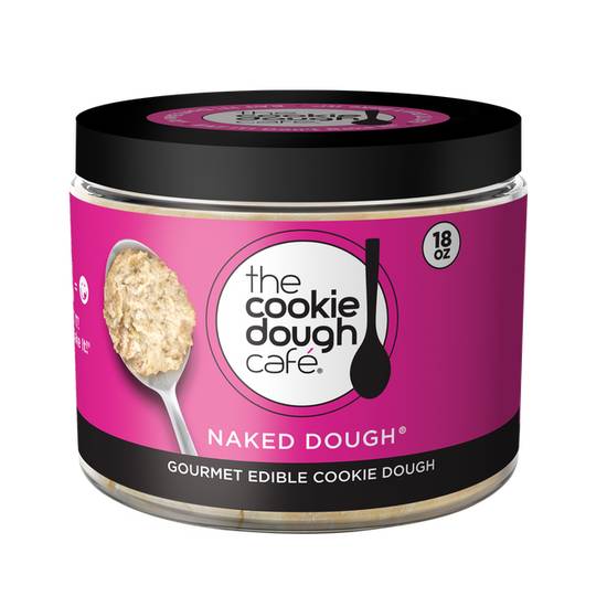 Order Naked Dough - 18 Oz Jar food online from The Cookie Dough Cafe store, Portland on bringmethat.com