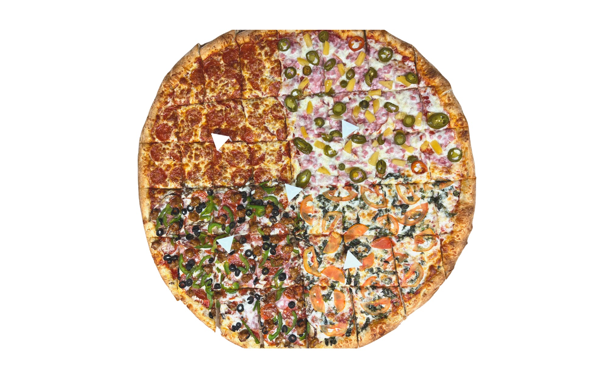 Order Creative Pizza - Small 10'' (8 Slices) food online from Pizza Ponte store, Oakland on bringmethat.com