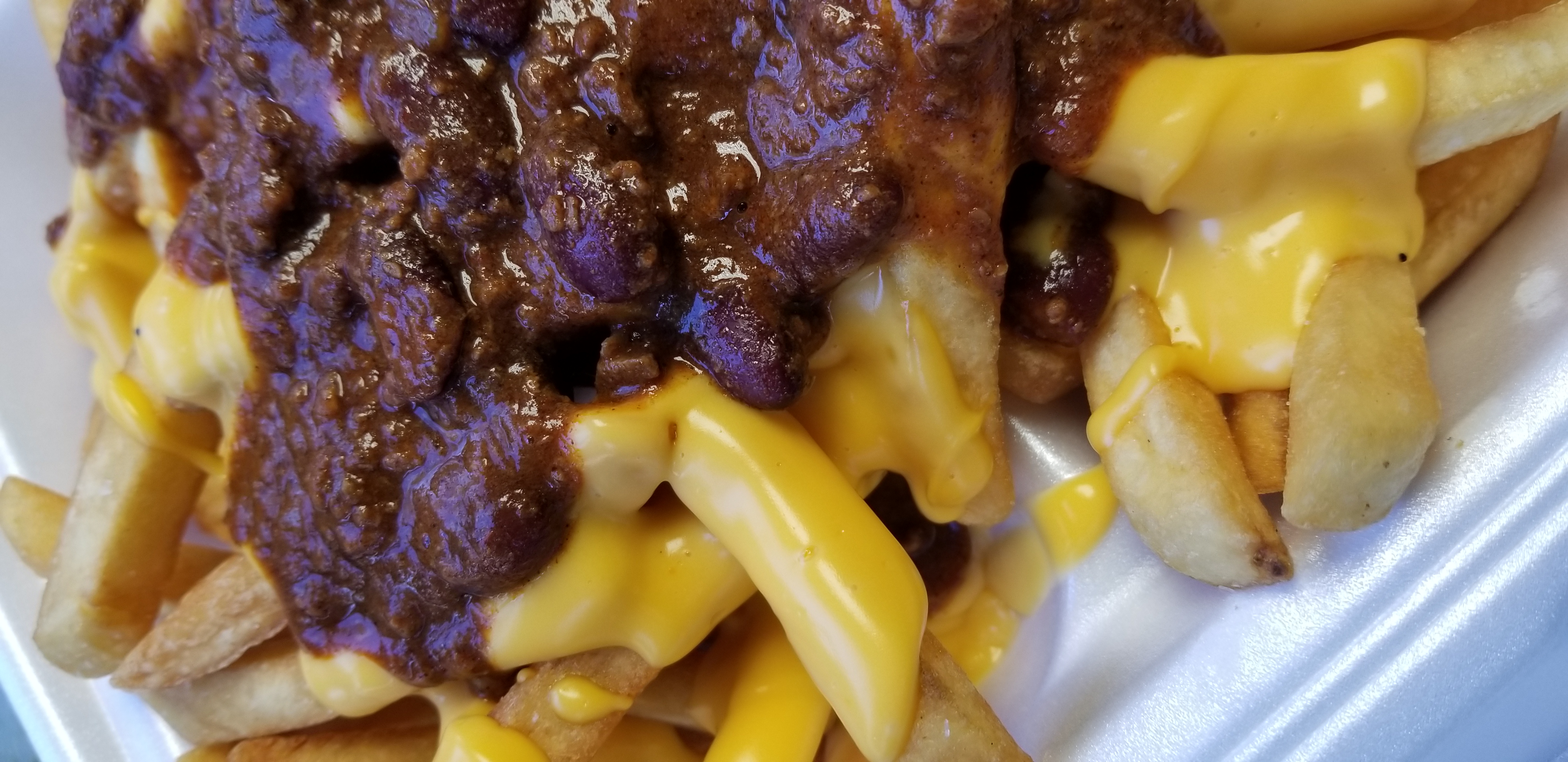 Order Chili Cheese Fries food online from Georges Hot Dogs store, Chicago on bringmethat.com