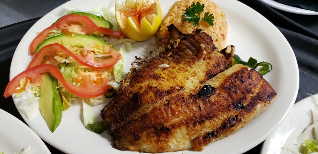 Order Grilled Tilapia food online from Pinedas Mexican Restaurant store, Richardson on bringmethat.com