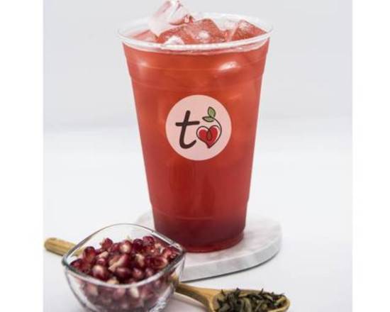 Order Pomegranate & Hibiscus Green Tea food online from TeaLove Ontario store, Ontario on bringmethat.com