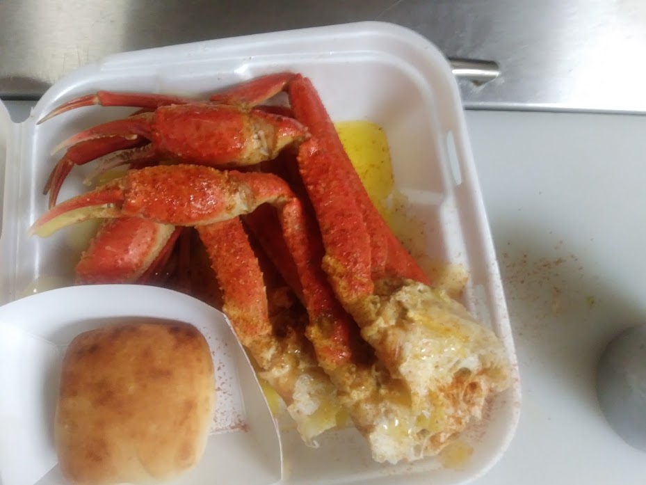 Order 1 lb. Crab Legs food online from Nick's Gyros Seafood IV store, Columbia on bringmethat.com