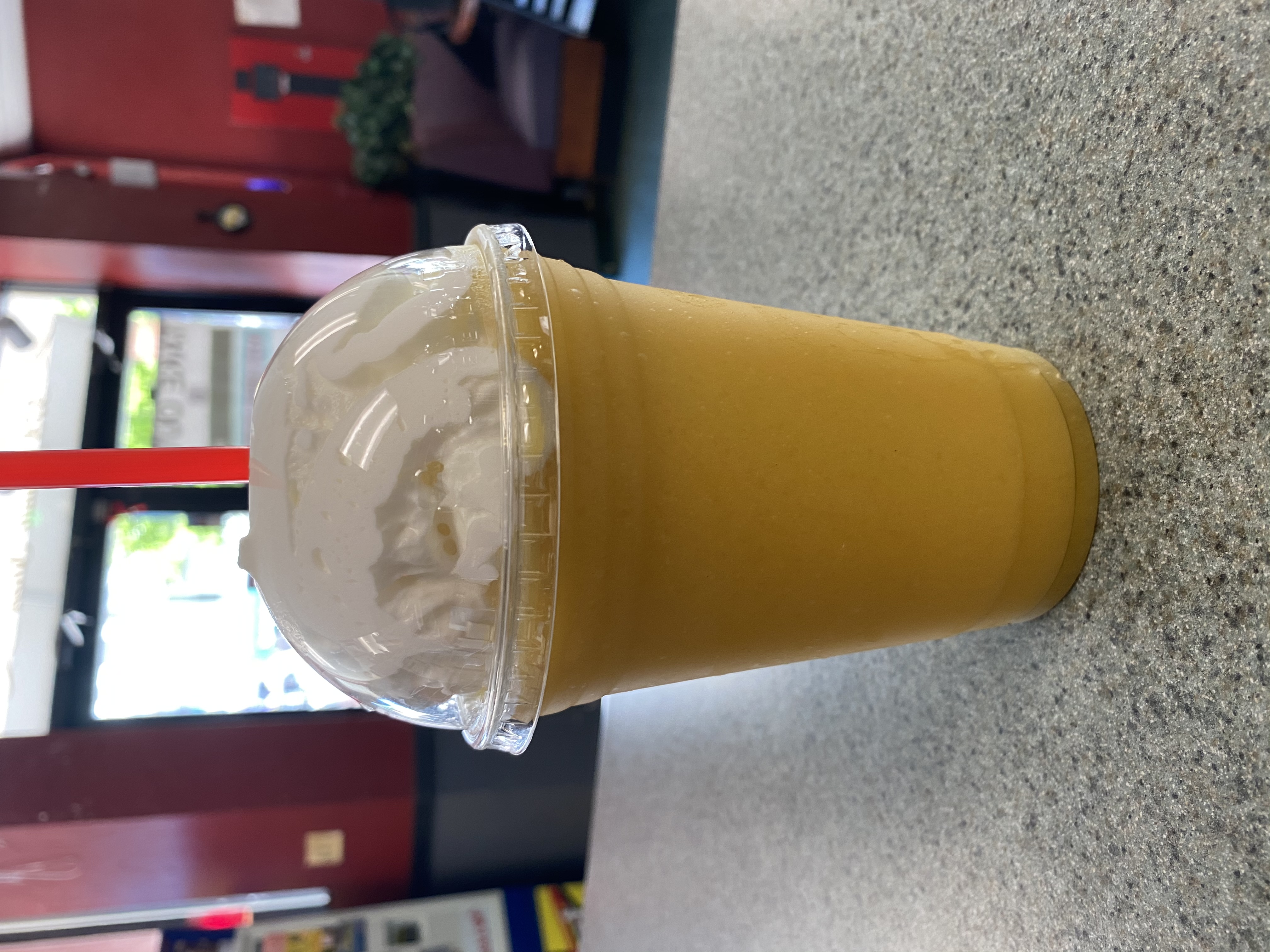 Order Mango Smoothie  food online from Granite Street Cafe store, Quincy on bringmethat.com