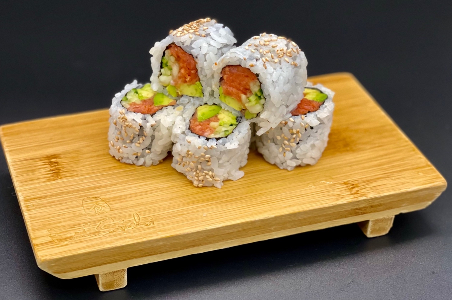 Order Spicy Tuna Roll food online from Eat Sushi store, San Francisco on bringmethat.com