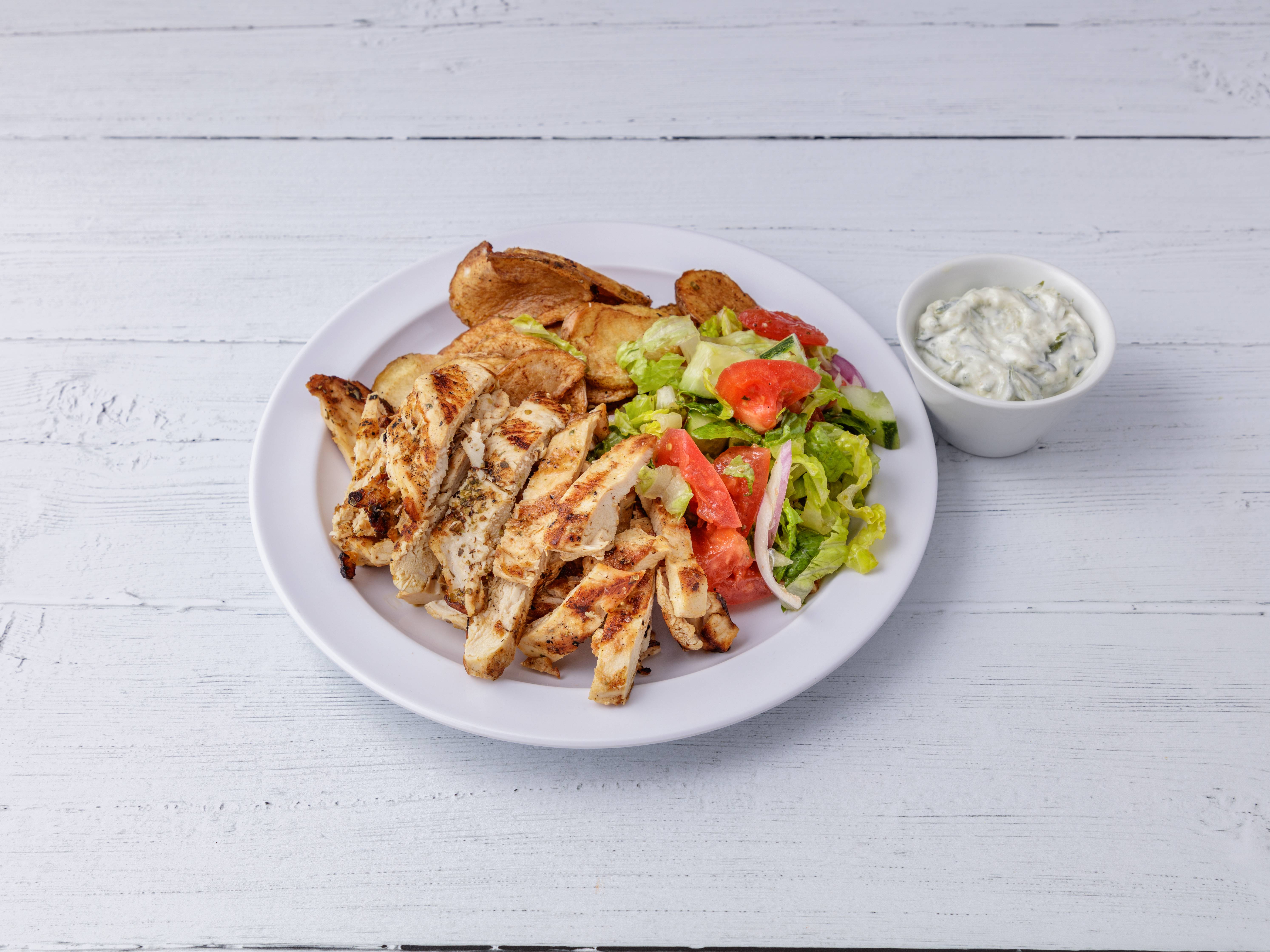 Order Chicken Platter food online from Greek Taverna store, Montclair on bringmethat.com