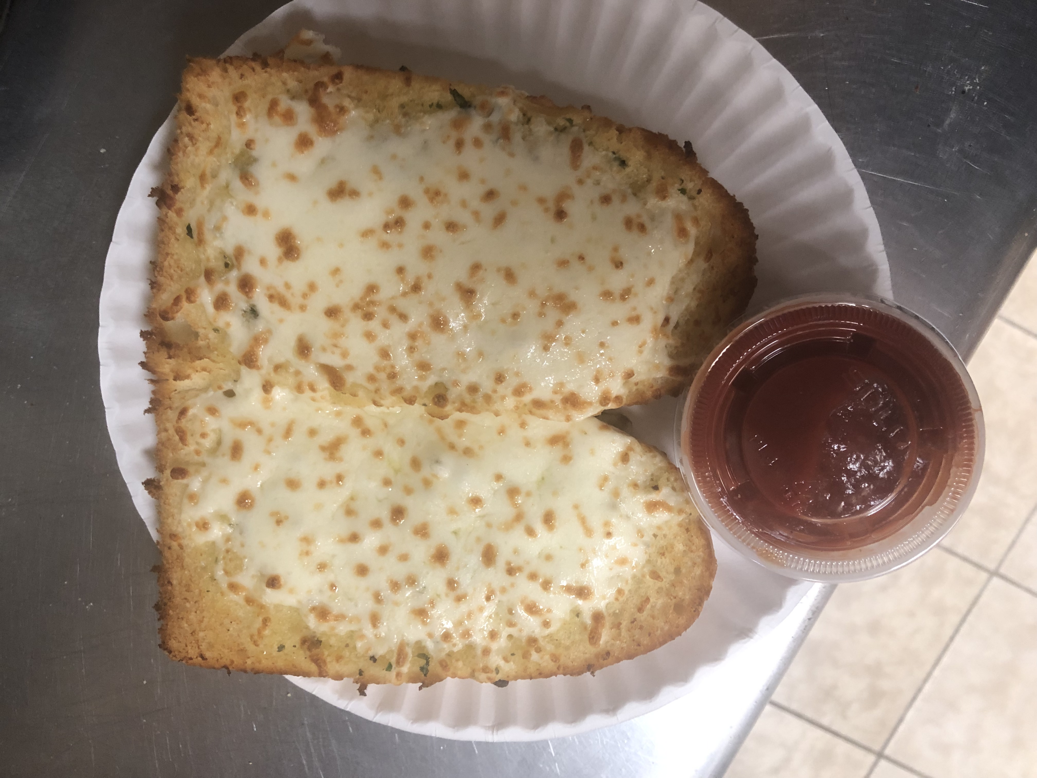 Order Cheese Garlic Bread food online from Pasquale's Pizzeria store, Wilmerding on bringmethat.com