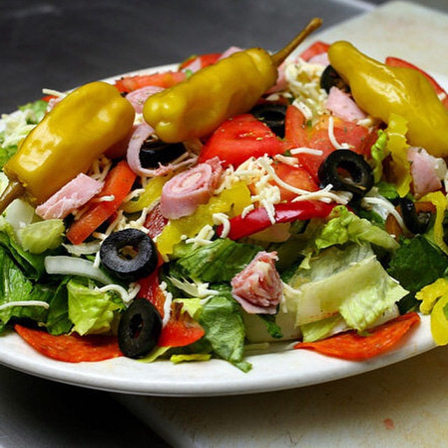 Order Mixed Antipasto Salad food online from Aliacci Pizza & Pasta store, Lakewood on bringmethat.com
