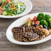Order Full All Natural Angus Steak Plate food online from Sharkys store, Burbank on bringmethat.com