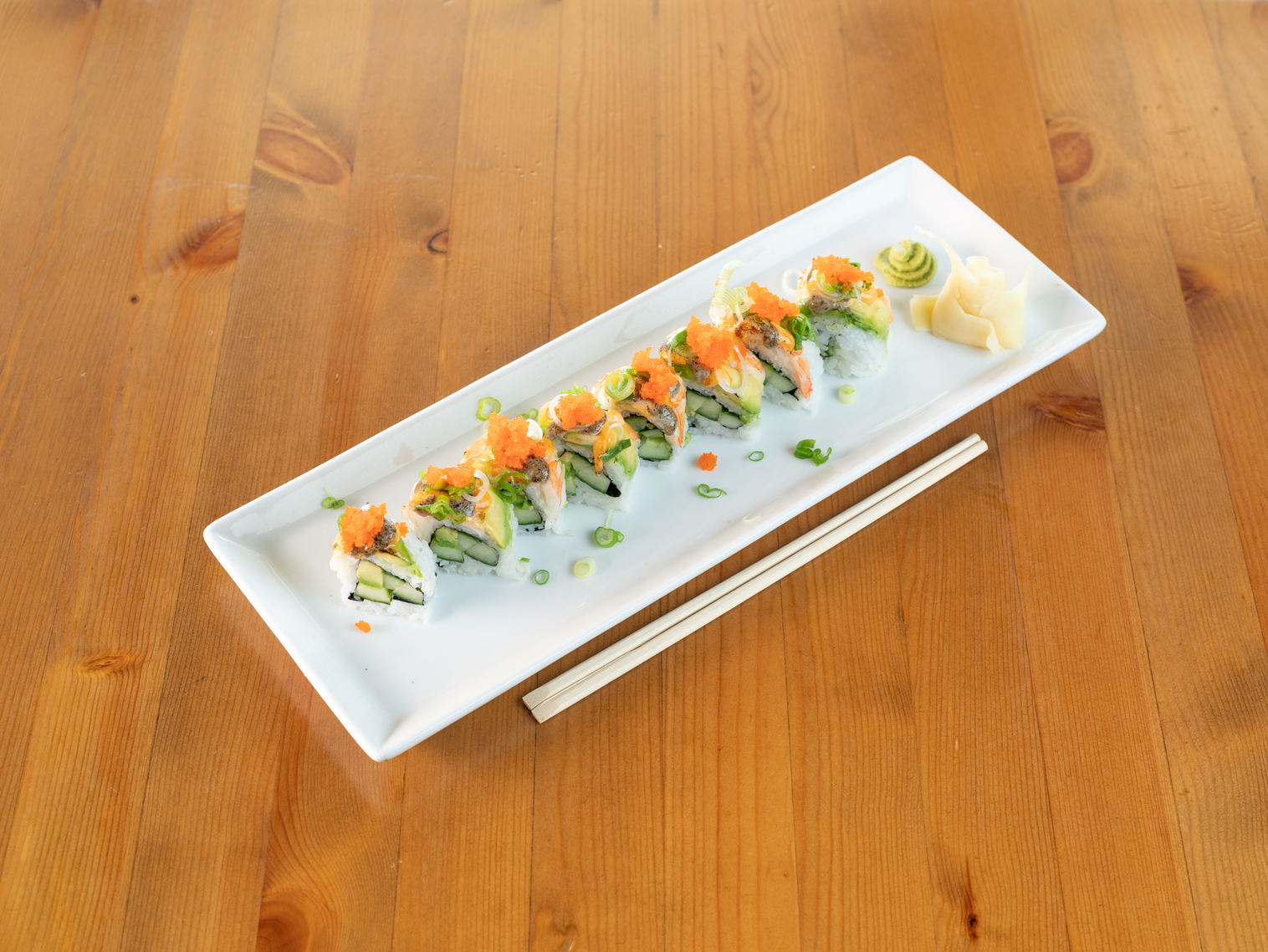 Order Paradise Roll food online from Fukusuke Japanese Ramen Dining store, Fountain Valley on bringmethat.com