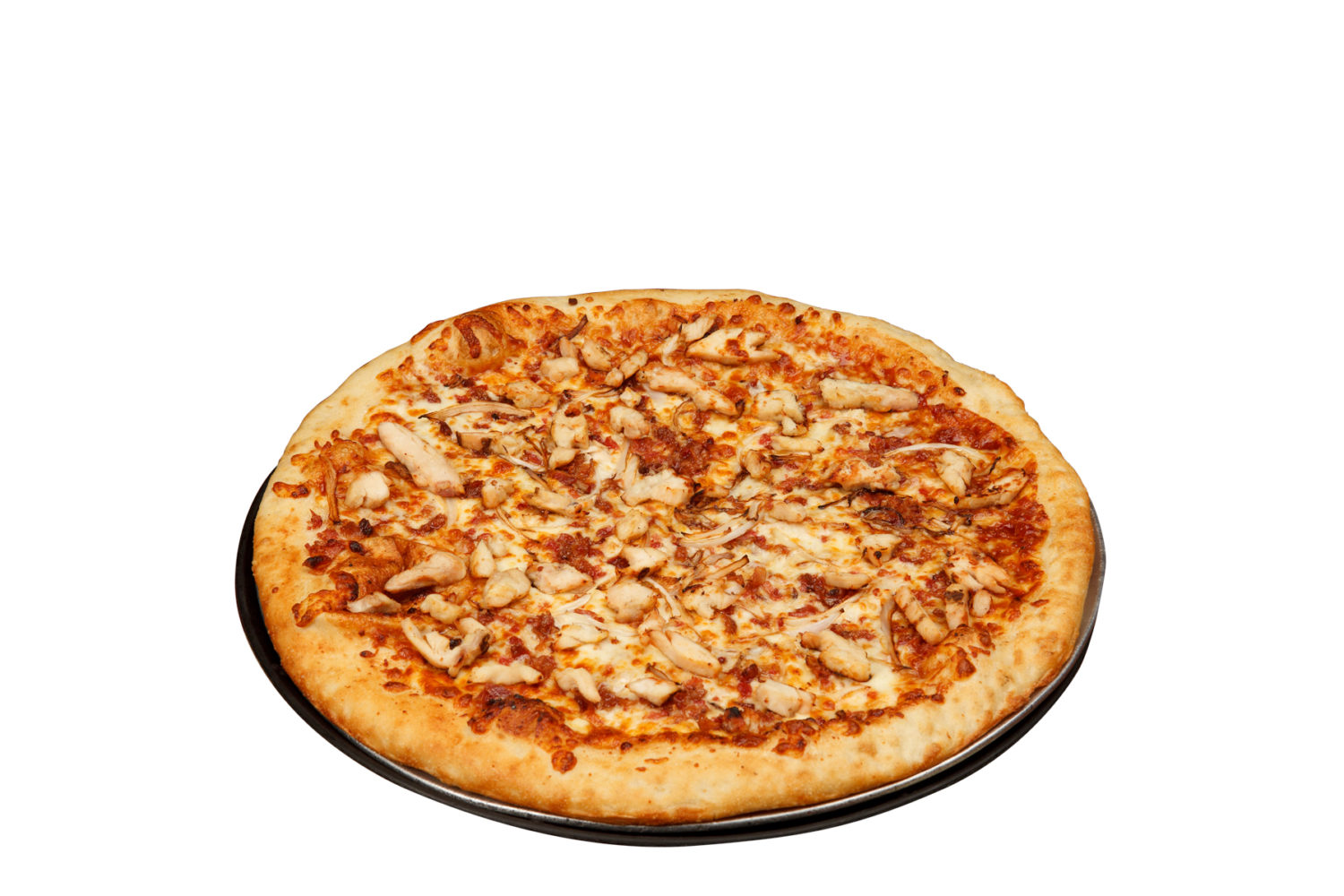 Order 12" Medium BBQ Chicken food online from Sardellas Pizza and Wings store, Phoenix on bringmethat.com