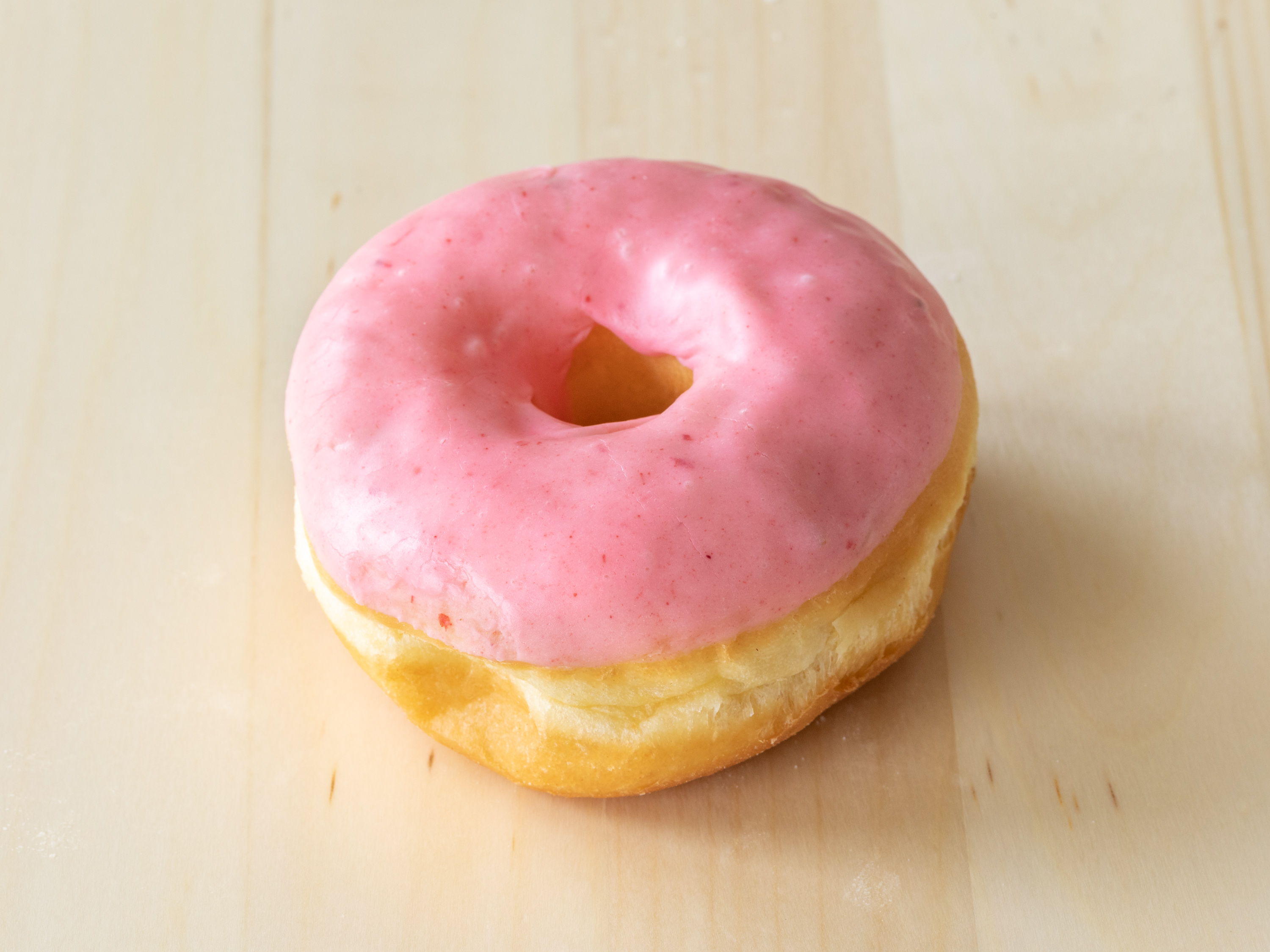 Order Strawberry icing donuts food online from Donut Hub store, Austin on bringmethat.com