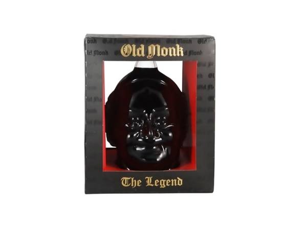 Order Old Monk The Legend Rum - 750ml Bottle food online from Josh Wines & Liquors Inc store, New York on bringmethat.com