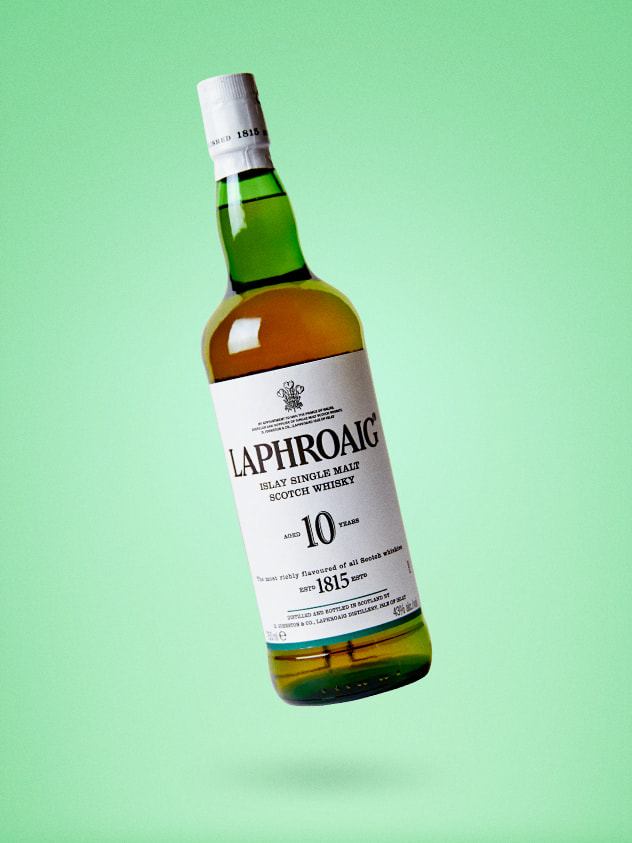 Order Laphroaig Scotch 10 Year food online from Simply Wine store, New York on bringmethat.com