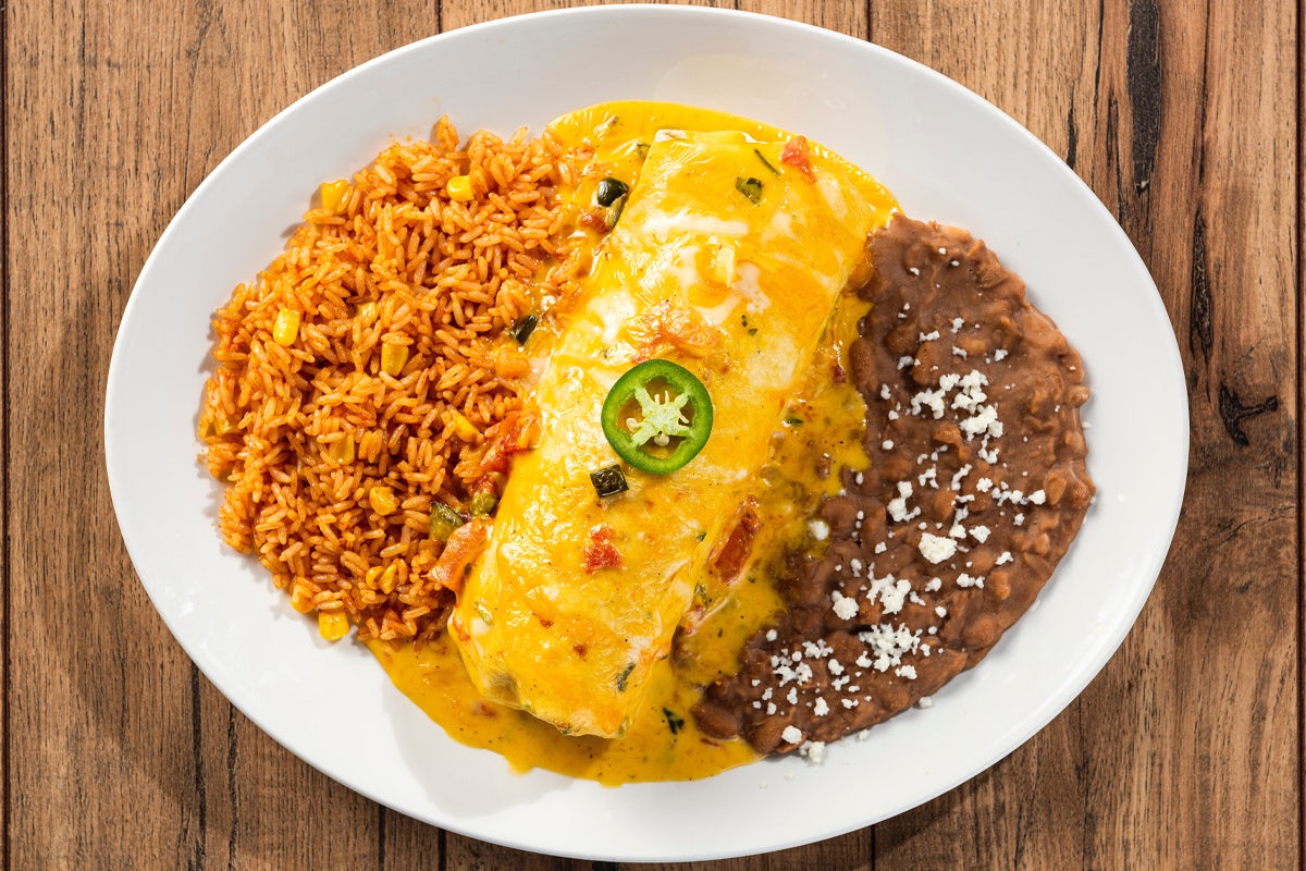 Order Classic Chimichanga food online from On The Border store, DeSoto on bringmethat.com