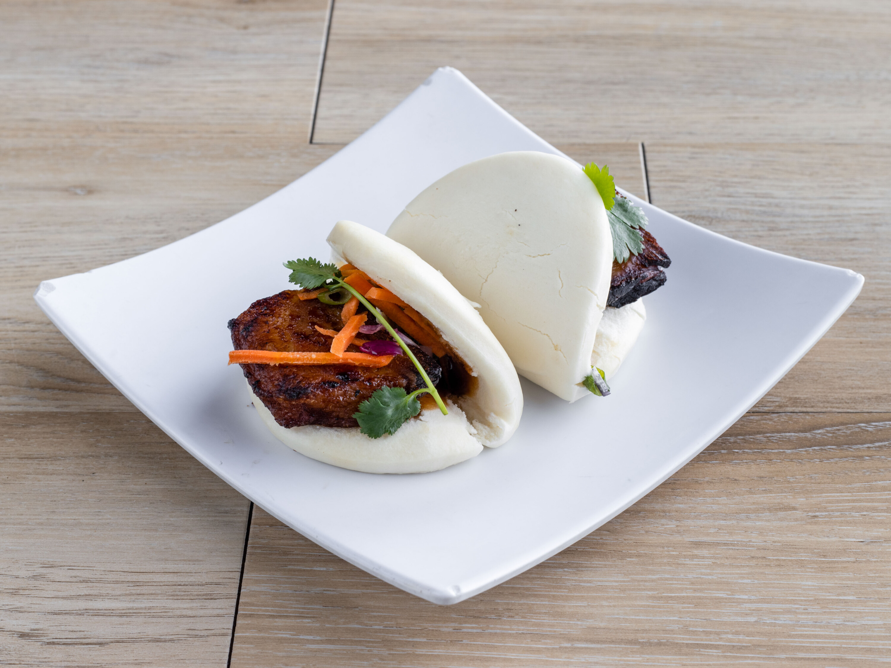 Order A8. Grilled Pork Belly Bao food online from Pho Tin store, Austin on bringmethat.com