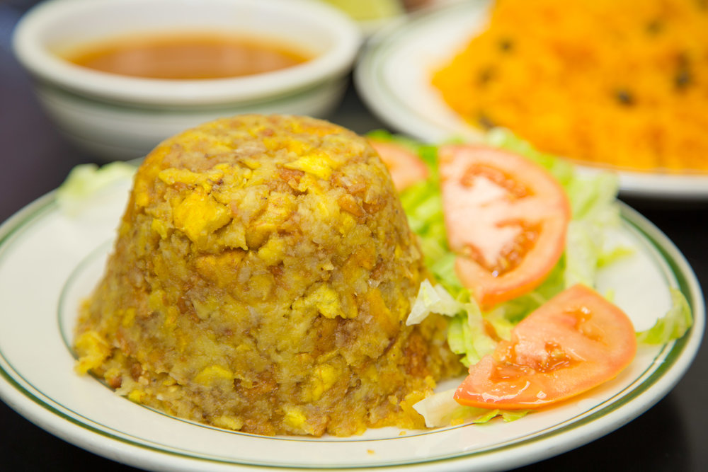 Order Mofongo  food online from Tex-Chick Puerto Rican Restaurant store, Houston on bringmethat.com