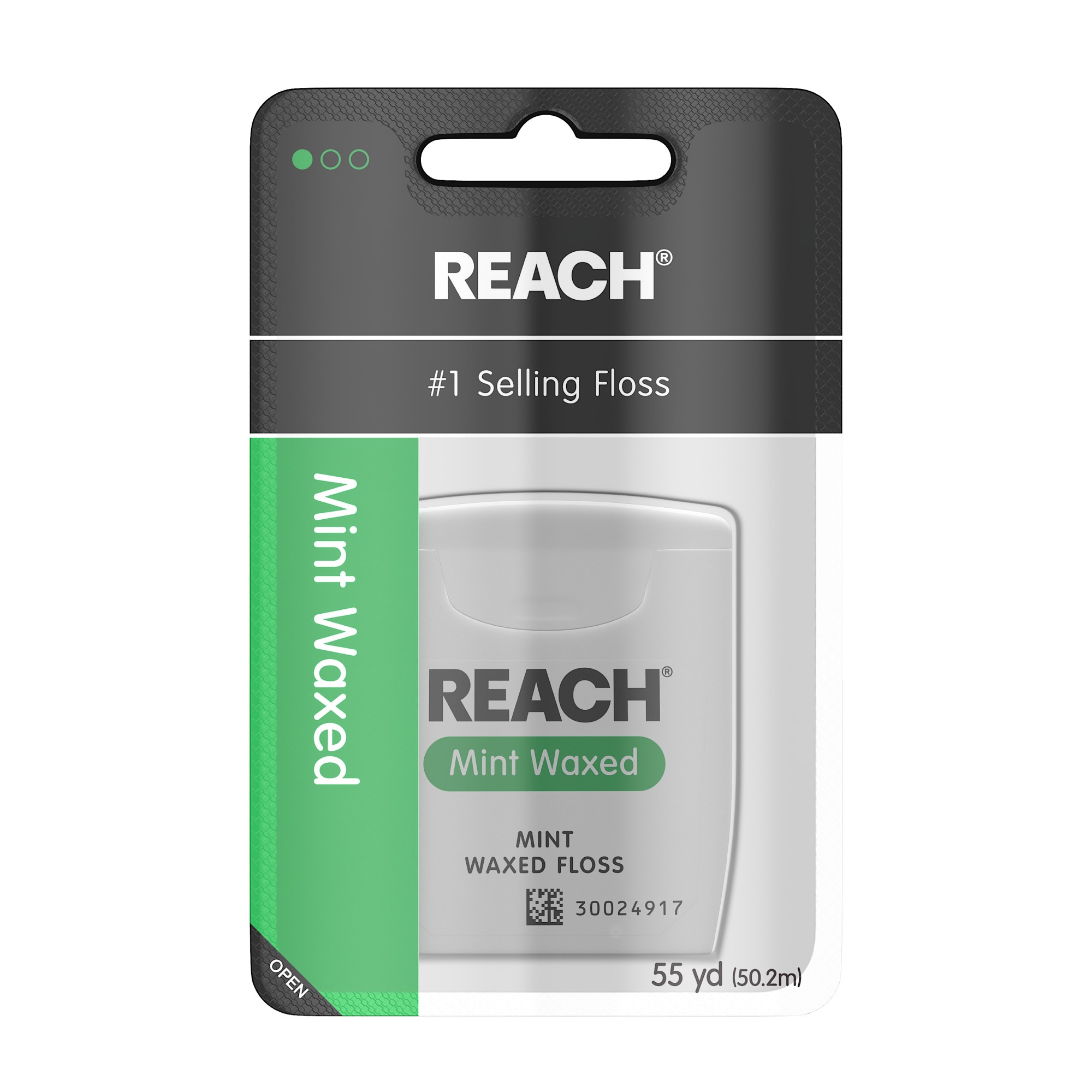 Order Reach Waxed Dental Floss, Mint - 55 Yards food online from Rite Aid store, MILLER PLACE on bringmethat.com