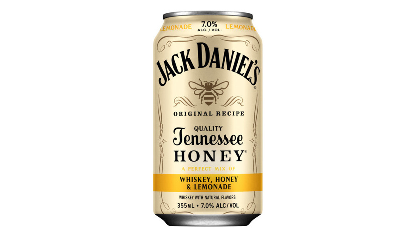 Order Jack Daniel's Tennessee Honey and Lemonade 4x 355ml Cans food online from Robert Market store, Los Angeles on bringmethat.com