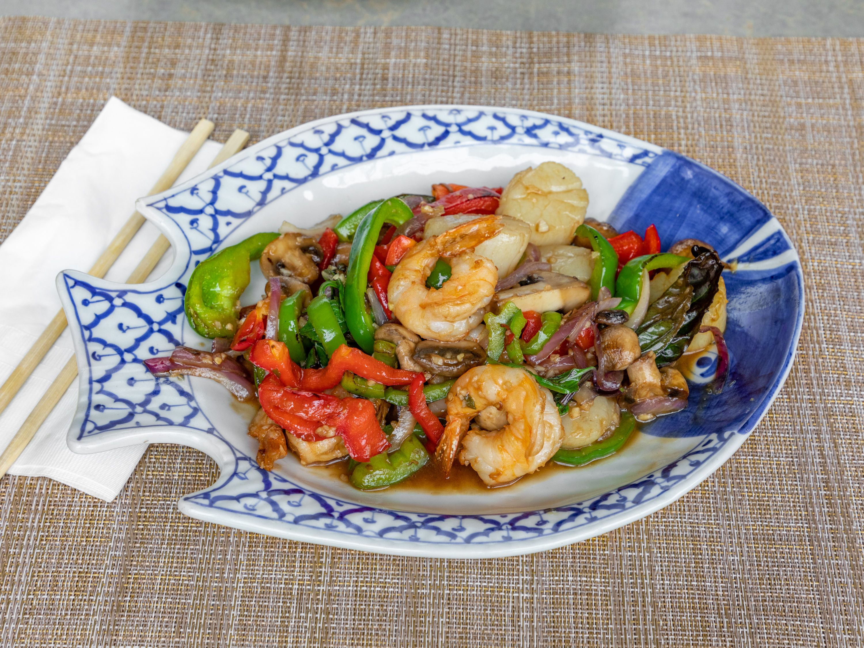 Order 52. Spicy Seafood Combination food online from Phuket Thai Restaurant store, Redondo Beach on bringmethat.com