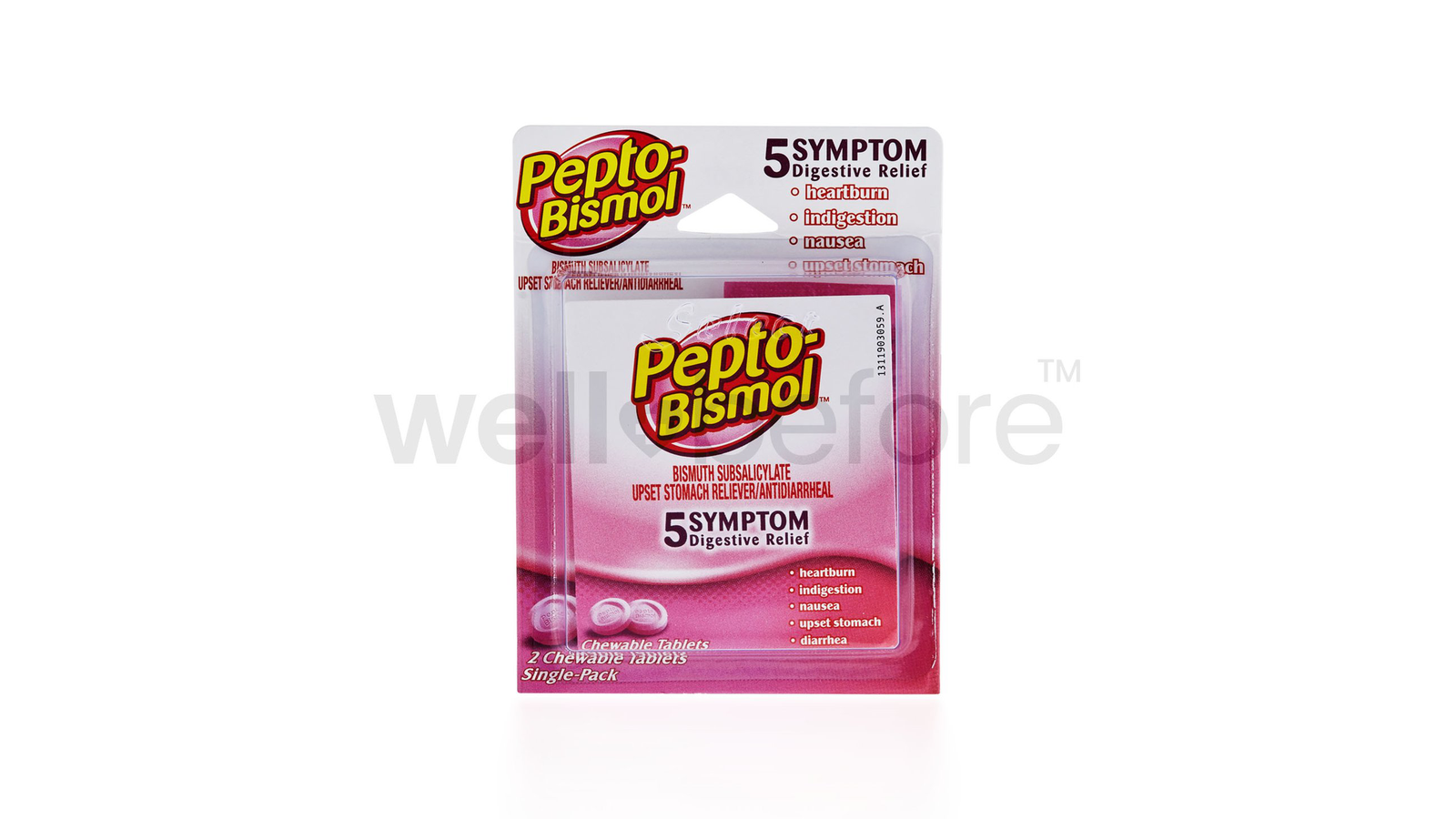 Order Pepto Bismol - Single Pack Blister food online from Lula Convenience Store store, Evesham on bringmethat.com