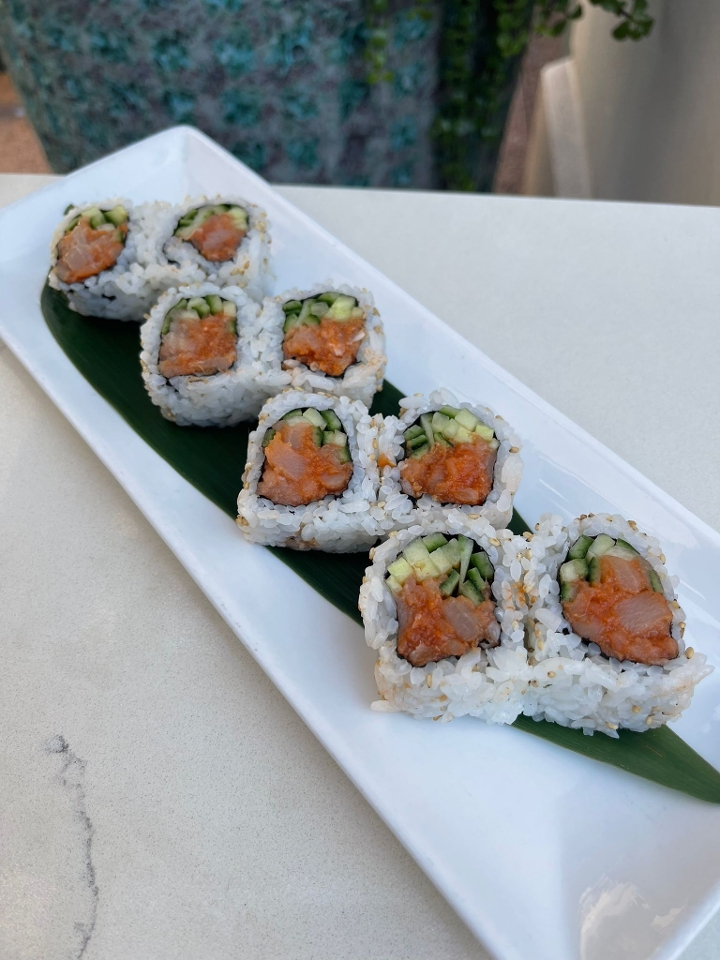 Order Spicy Yellowtail Roll food online from Obon Sushi Bar Ramen store, Scottsdale on bringmethat.com