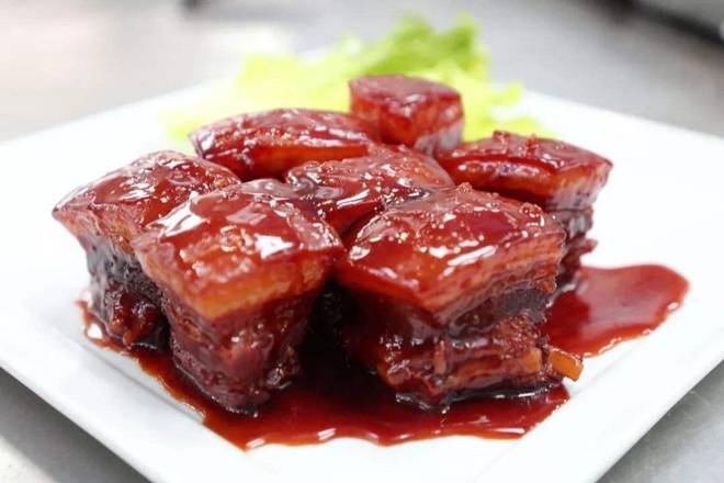 Order K7. 山楂红烧肉 Shanghai braised pork food online from Taste of North China store, Jersey City on bringmethat.com