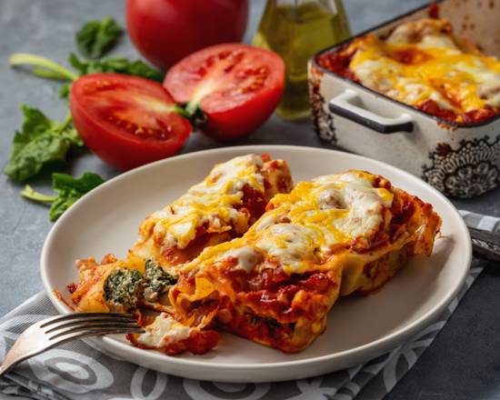 Order Baked Cannelloni food online from The Pasta Brothers store, Rancho Palos Verdes on bringmethat.com