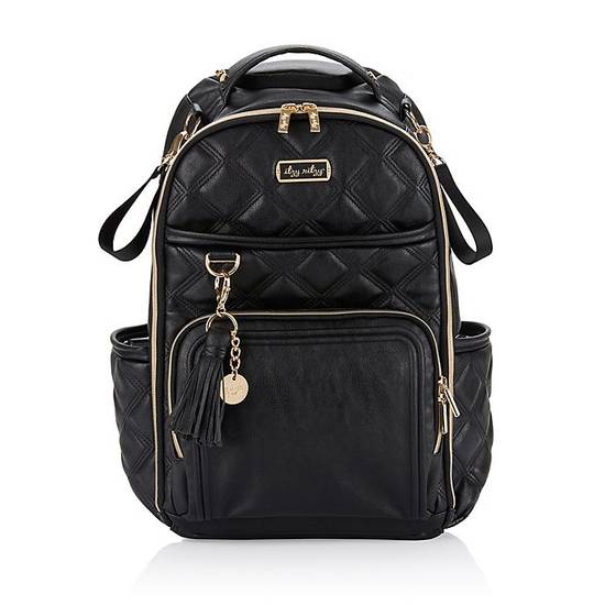Order Itzy Ritzy® Boss Plus™ Diaper Bag Backpack in Mystic Black food online from Bed Bath & Beyond store, Lancaster on bringmethat.com