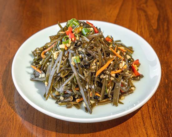 Order 30# Sliced Kelp with Sauce 凉拌海带丝 food online from Beijing Noodle House 同顺面馆 store, Lake Forest on bringmethat.com