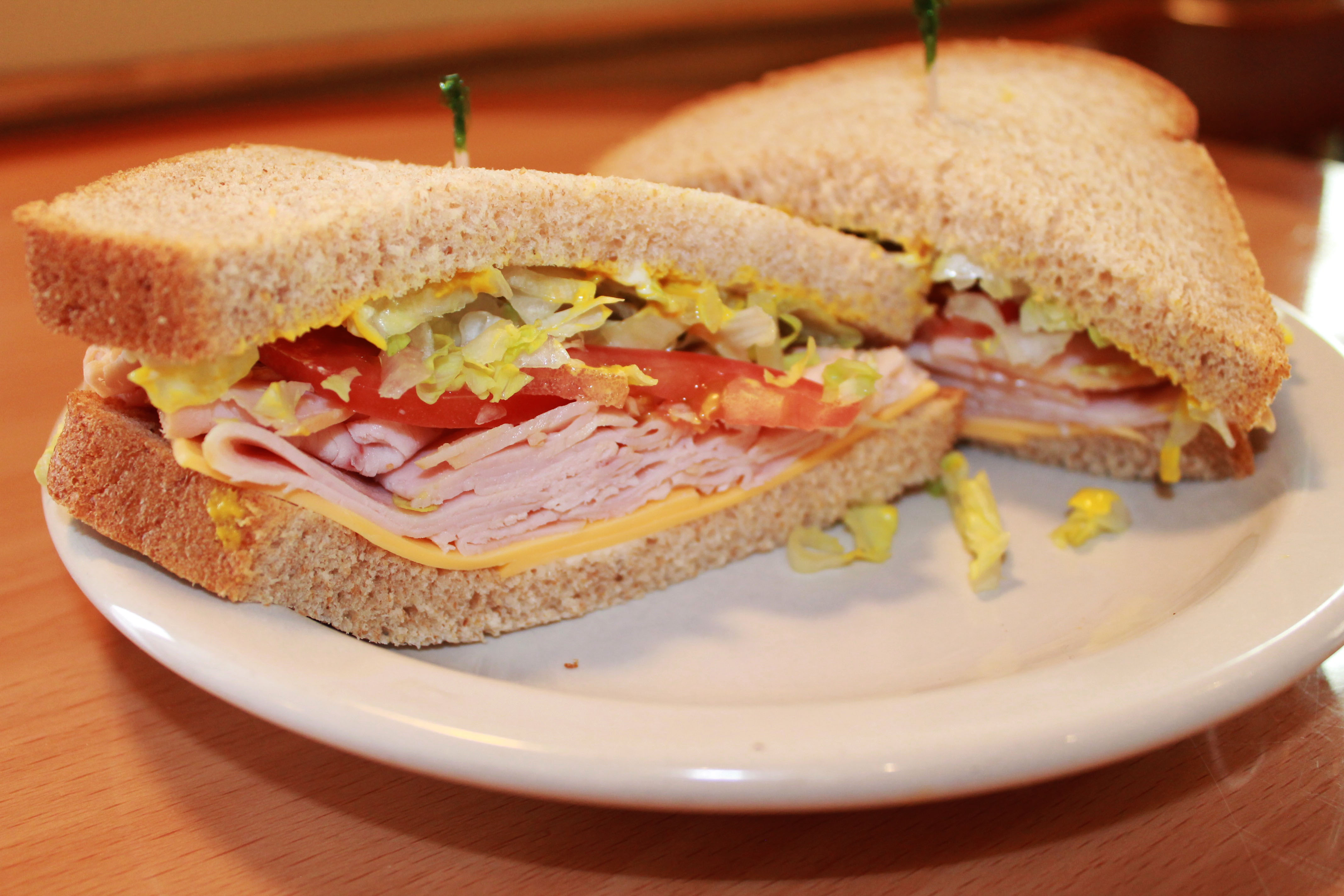 Order Ham and Cheese Sandwich  food online from Pecan St. Station Deli And Grill store, Pflugerville on bringmethat.com