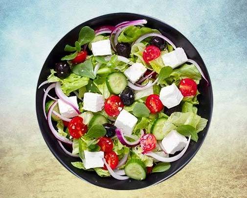 Order Classic Greek Salad food online from Pita Pan store, Concord on bringmethat.com