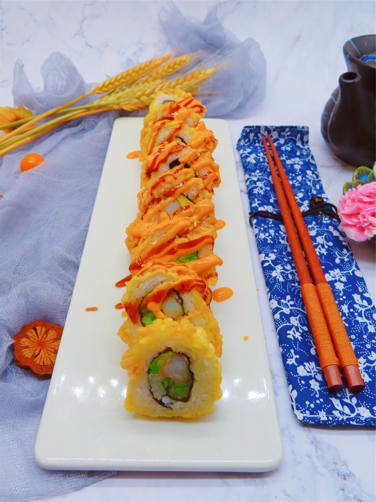 Order Fried California Roll food online from Peking Express store, South Ozone Park on bringmethat.com