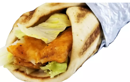 Order 2 Piece Fish on Pita food online from Shah's Halal Food store, Hicksville on bringmethat.com