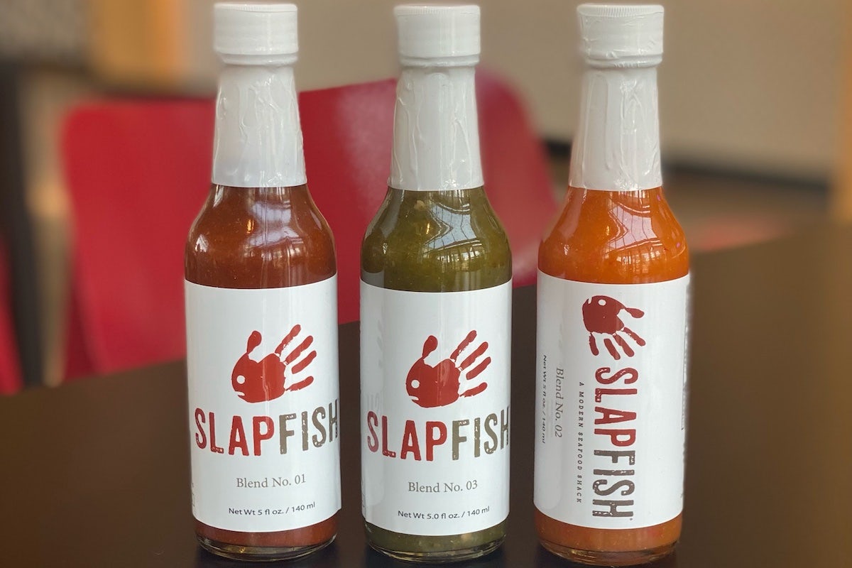Order Trinidad Hot Sauce - Blend No. 1 food online from Slapfish store, Irvine on bringmethat.com