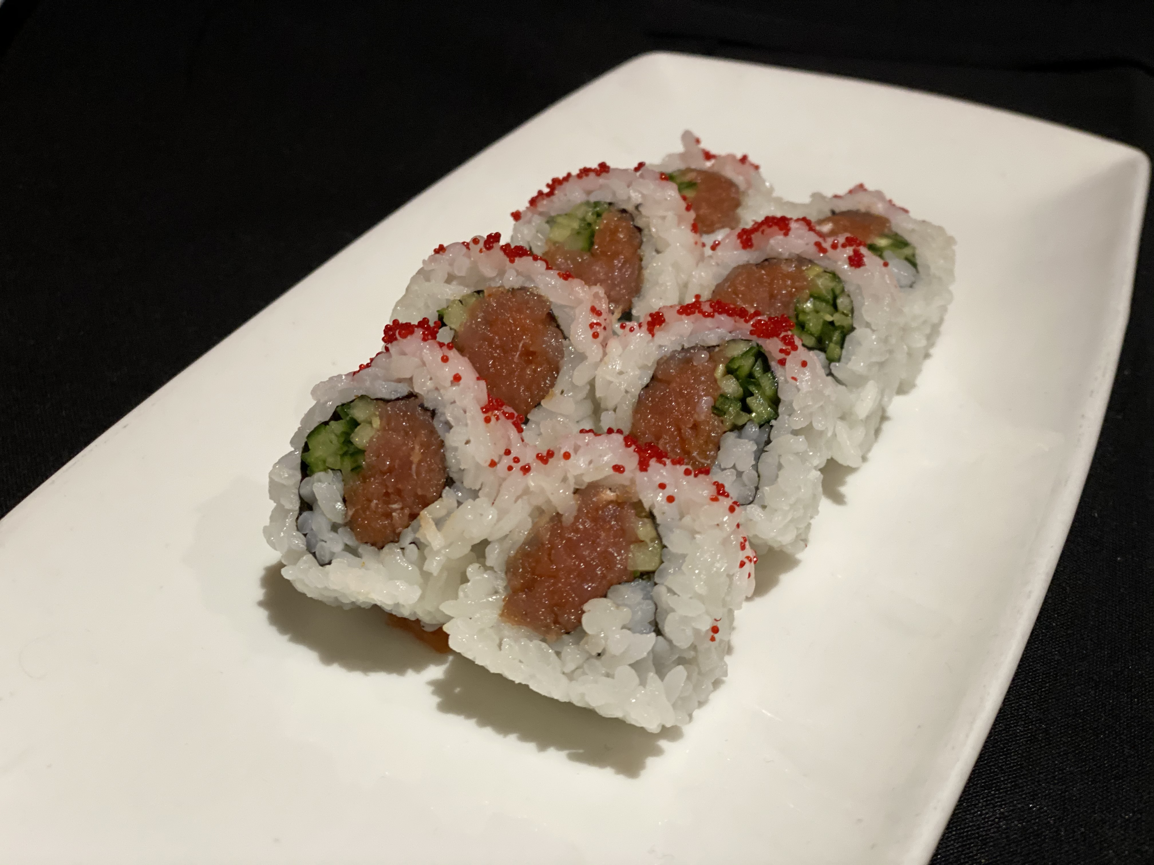 Order Spicy Tuna Roll food online from Sushi Confidential store, Campbell on bringmethat.com