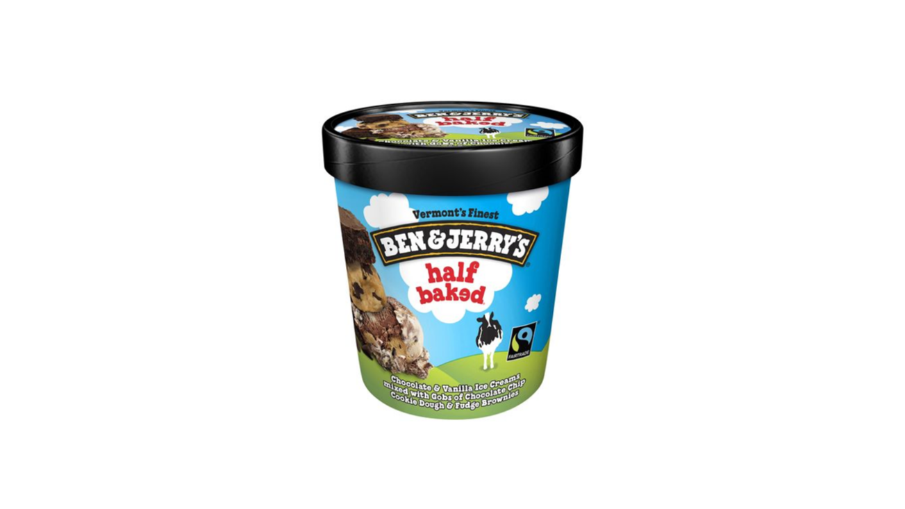 Order Ben & Jerry's Half Baked Pint food online from Rebel store, Campbell on bringmethat.com