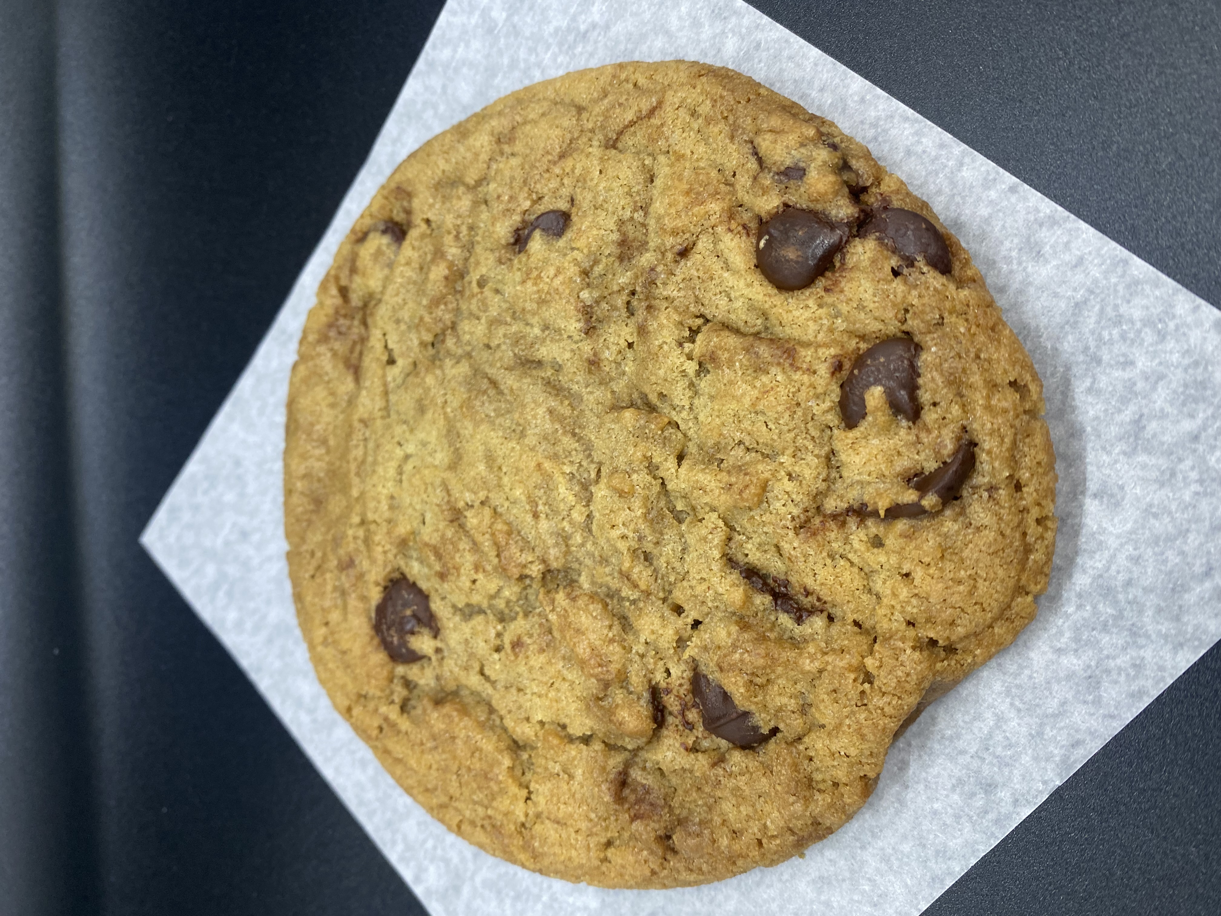 Order Large Cookie Chocolate Chip  food online from A Cup Of Joe store, Chicago on bringmethat.com