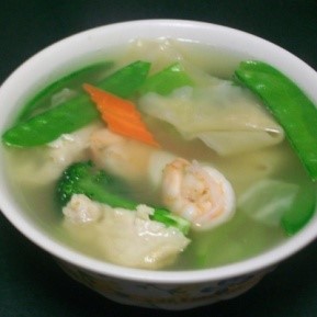 Order Wor Wonton Soup 虾仁馄饨汤 food online from Chengdu House store, Valley Village on bringmethat.com