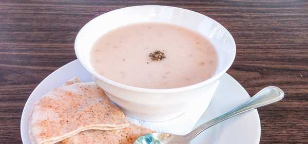 Order Avgolemono Soup food online from Olympus Caffe & Bakery store, Mountain View on bringmethat.com