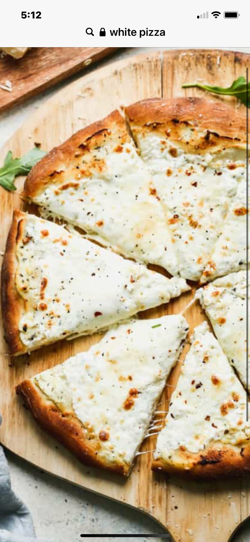 Order White Pizza - Small food online from Il Forno store, Branchburg on bringmethat.com