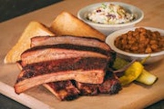 Order Half Back Rib Dinner food online from Billy Sims Barbecue store, Troy on bringmethat.com