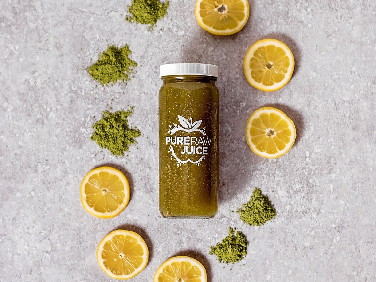 Order Matcha Lemon-Aid food online from Pure Raw Juice store, Baltimore on bringmethat.com