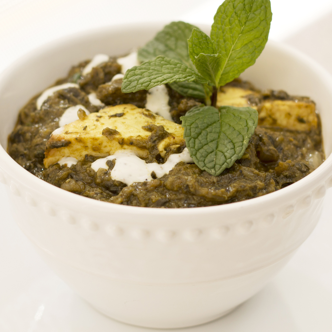Order Saag Paneer Frankie Bowl food online from The Bombay Frankie Company store, Culver City on bringmethat.com