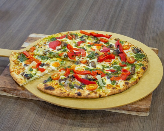 Order Veggie Pizza food online from The Brick Oven store, Buffalo on bringmethat.com